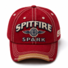 burgundy baseball cap